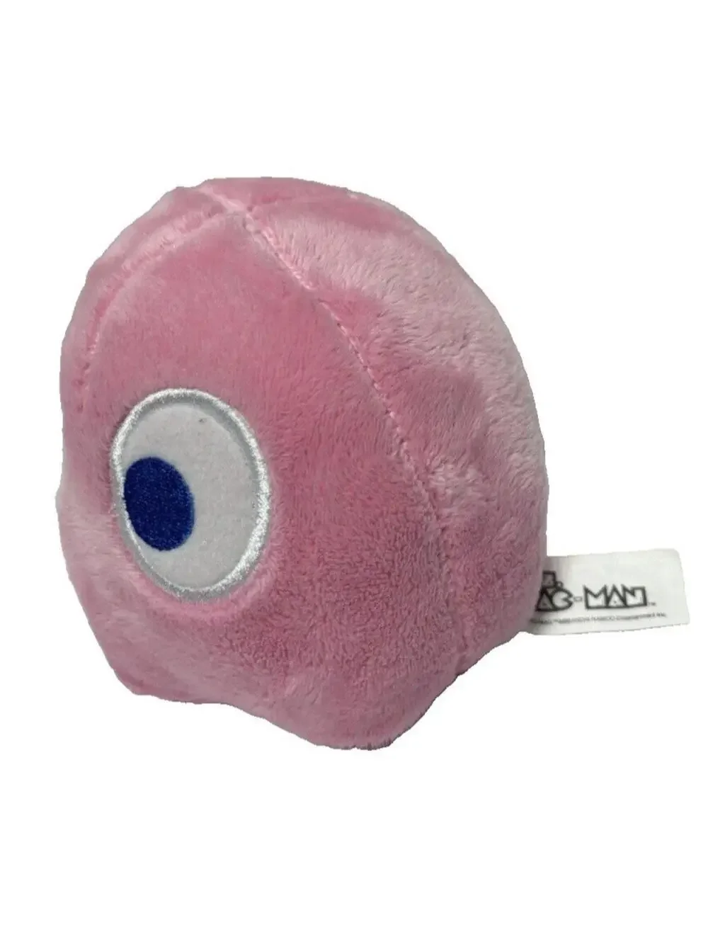 Ms. Pac-Man Pinky Pink Plush Stuffed Girls Gaming Teddy Bear, Small Gift, GUC